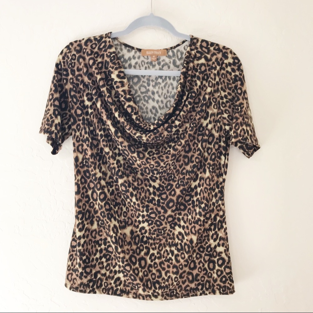 Ellen Tracy leopard prints